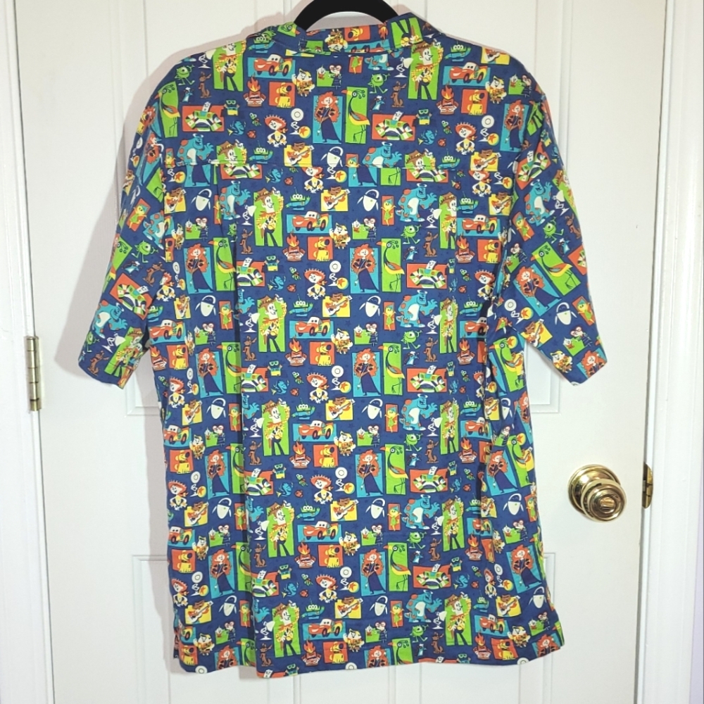 Disney Pixar Men's Button Up - Picture 2 of 5